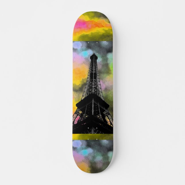 Eiffel Tower Skateboard (Vorne)