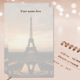 Eiffel Tower Stationery Briefpapier