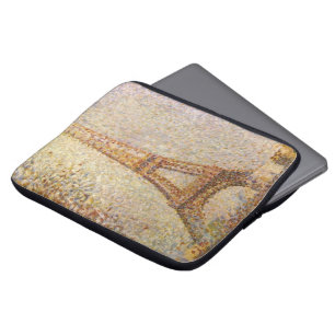 Eiffel-Turm durch Georges Seurat, Vintage feine Laptopschutzhülle