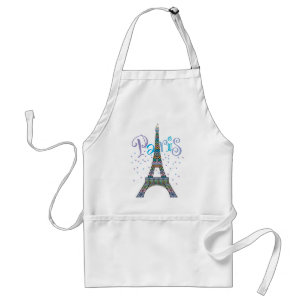 Eiffel-Turm-Fantasie-Schürze Schürze