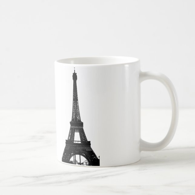 Eiffel-Turm-Kaffee-Tasse Kaffeetasse (Rechts)