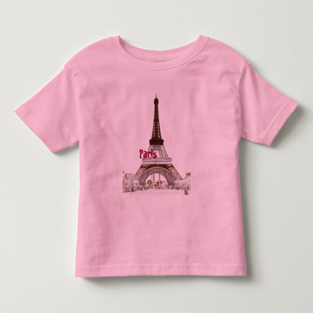 Eiffel Turm-Paris Kleinkind T-shirt (Vorderseite)