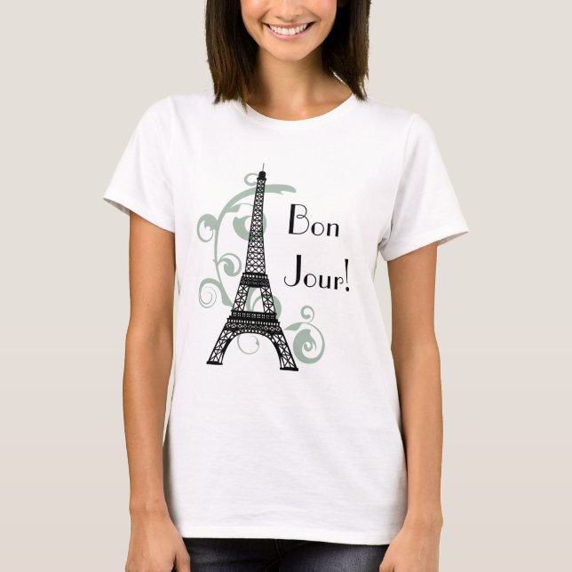 Eiffel-Turm-T - Shirt (Vorderseite)