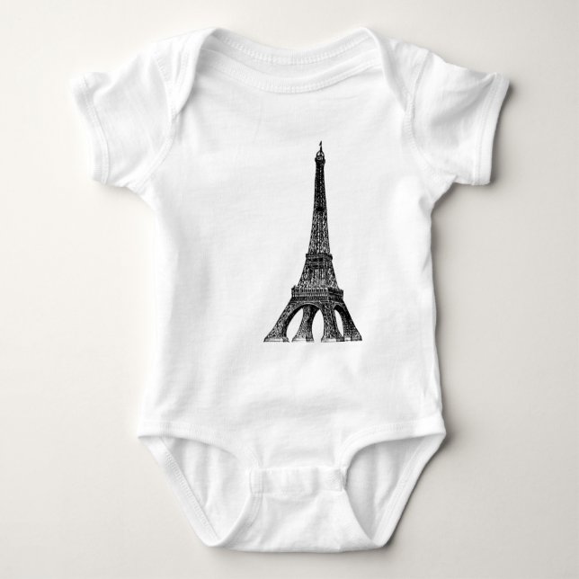 Eiffel-Turm-T - Shirt (Vorderseite)