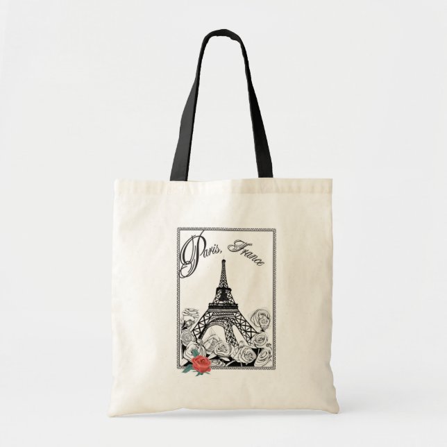 Eiffel-Turm-Taschen-Tasche Tragetasche (Vorne)