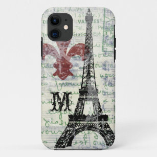 Eiffel-Turm Vintager französischer iPhone Fall Case-Mate iPhone Hülle
