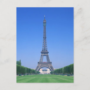 Eiffelturm 3 postkarte