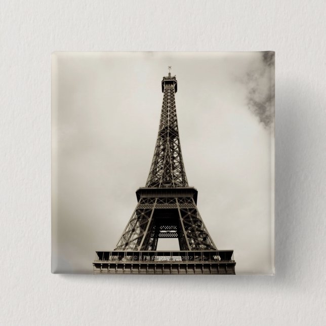 Eiffelturm 8 button (Vorderseite)