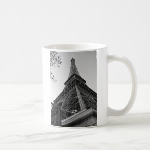 Eiffelturm b/w kaffeetasse