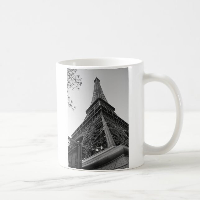 Eiffelturm b/w kaffeetasse (Rechts)