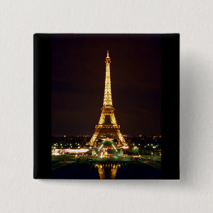 Eiffelturm bei Nacht - Farbe Button