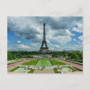 Eiffelturm, Champs de Mars, Paris, Frankreich Postkarte