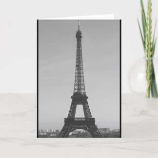 Eiffelturm danken Ihnen zu kardieren Dankeskarte
