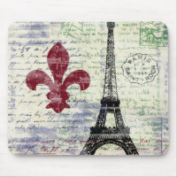 Eiffelturm Frankreich Mousepad
