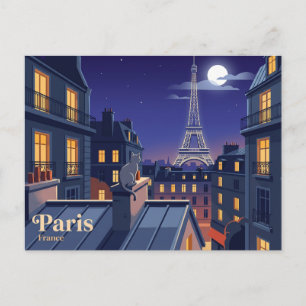 Eiffelturm Frankreich Postkarte