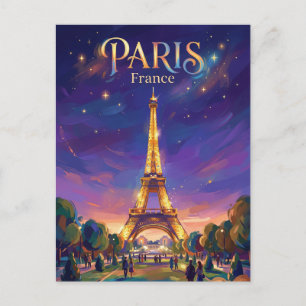 Eiffelturm Frankreich Postkarte
