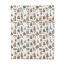 Eiffelturm, französische Topiaries Paris Weihnacht