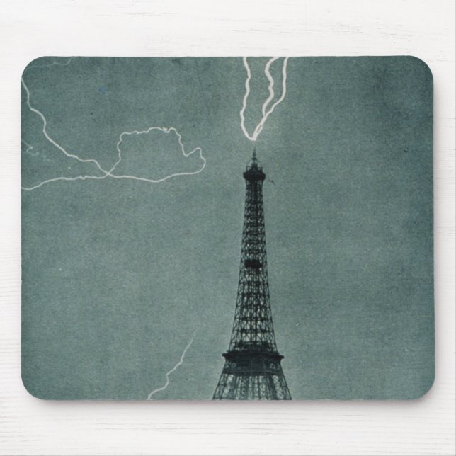 Eiffelturm getroffen mousepad (Vorne)