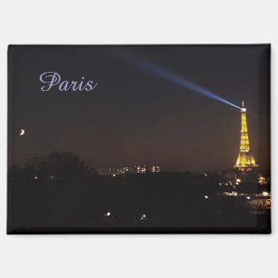Eiffelturm in Paris bei Nacht Magnet