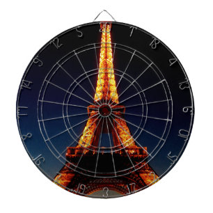 Eiffelturm in Paris Dartscheibe