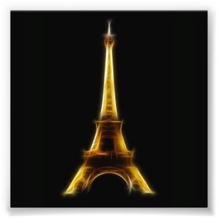 Eiffelturm in Paris Frankreich Fotodruck