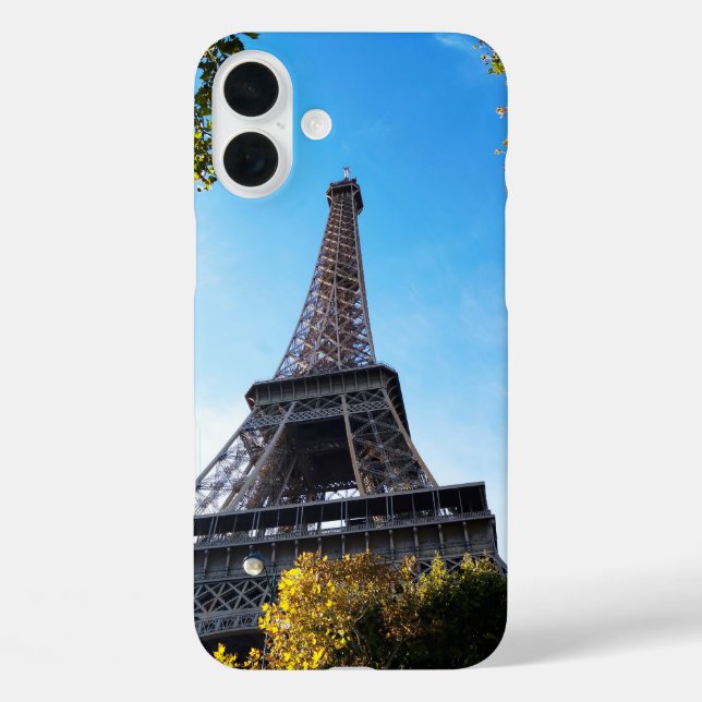 Eiffelturm in Paris, Frankreich iPhone 16 Plus Hülle (Rückseite)