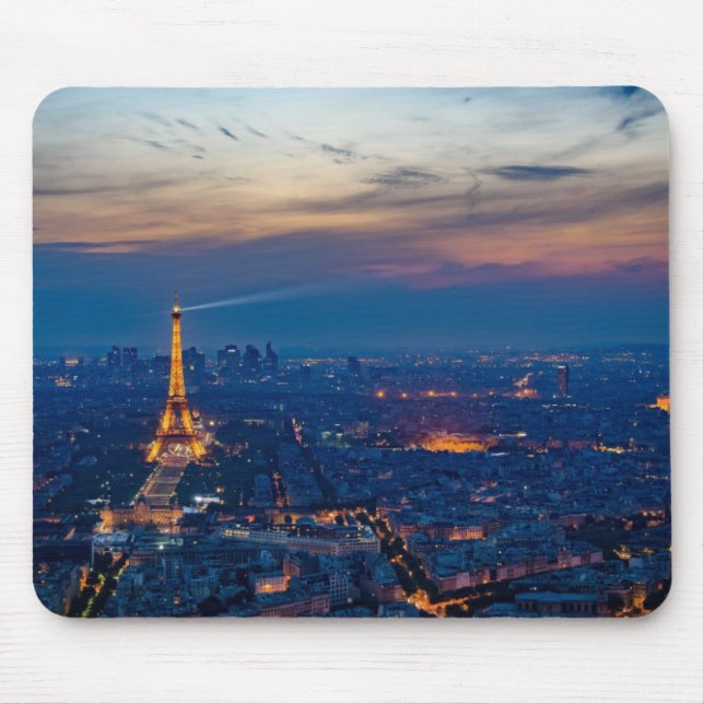 Eiffelturm in Paris Mousepad (Vorne)