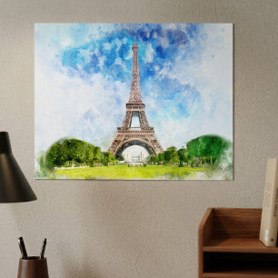 Eiffelturm in Paris nr1 Poster