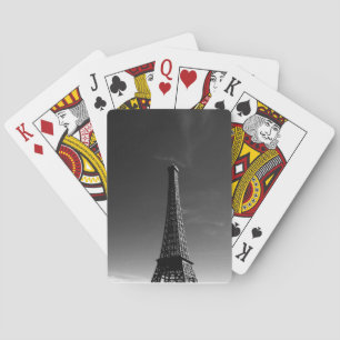 Eiffelturm (in Schwarz-Weiß) Spielkarten