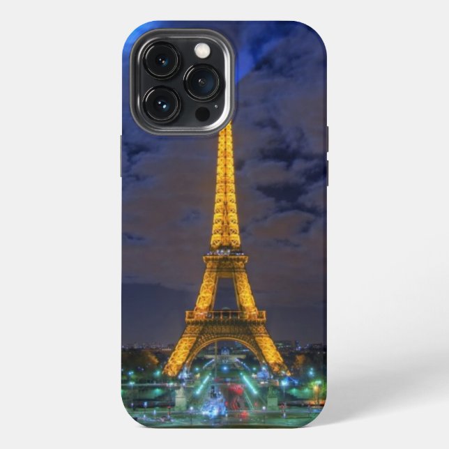 Eiffelturm iPhone 13 Pro Max Hülle (Rückseite)