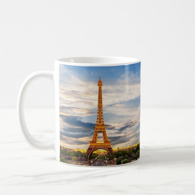 Eiffelturm Kaffeetasse (Links)