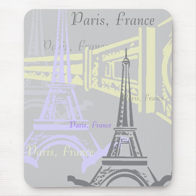 Eiffelturm Mousepad (Vorne)