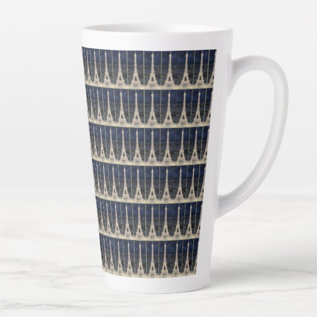 Eiffelturm-Muster Milchtasse (Rechts)