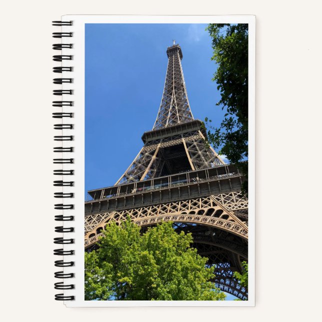 Eiffelturm-Notebook (Hardcover) Notizbuch (Vorderseite)