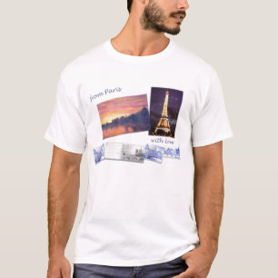 EIFFELTURM-PARIS-ANDENKEN T-Shirt