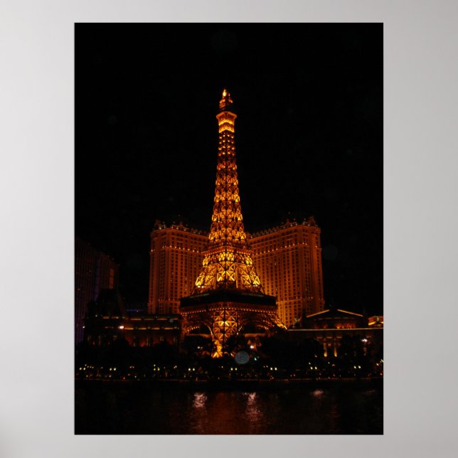 Eiffelturm, Paris Casino, Las Vegas, NV Poster (Vorne)