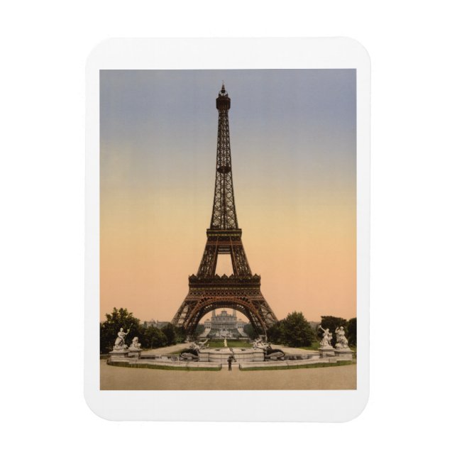 Eiffelturm Paris, Exposition Universelle 1900 Magnet (Vertikal)