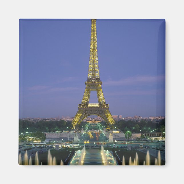 Eiffelturm, Paris, Frankreich 2 Magnet (Vorne)