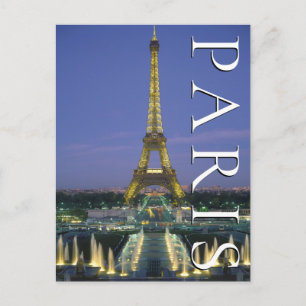 Eiffelturm   Paris, Frankreich   Alles Gute zum Ge Postkarte