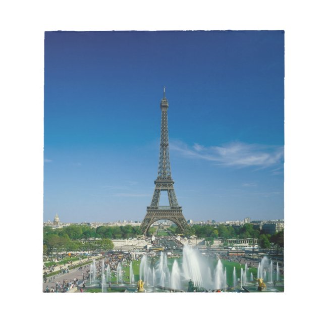 Eiffelturm, Paris, Frankreich Notizblock (Vorderseite)