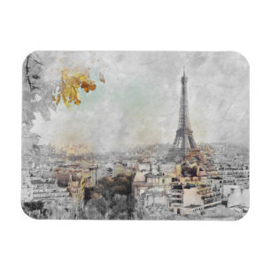 Eiffelturm. Paris, Frankreich Postcard Magnet