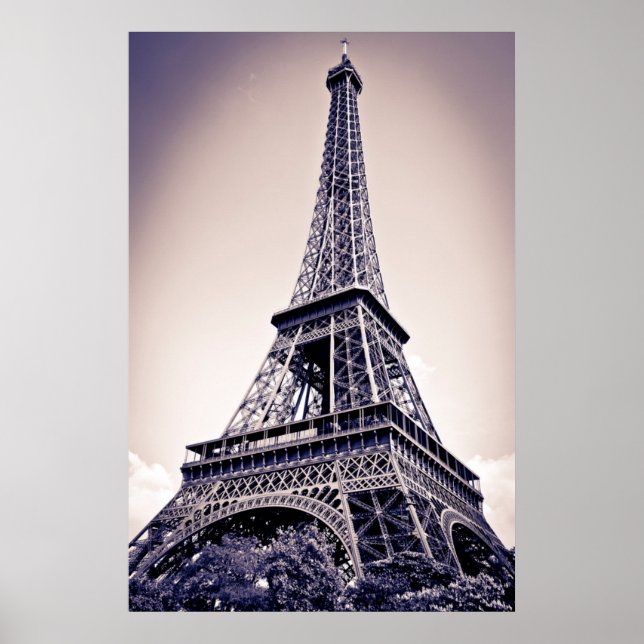 Eiffelturm, Paris, Frankreich Poster (Vorne)