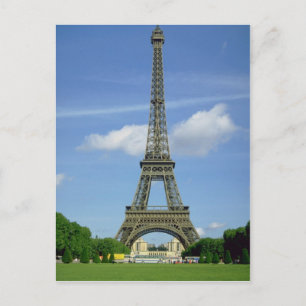 Eiffelturm, Paris, Frankreich Postkarte