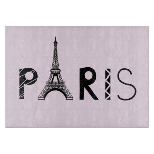 Eiffelturm Paris, Frankreich Schneidebrett