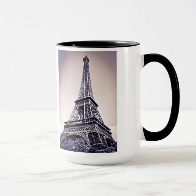 Eiffelturm, Paris, Frankreich Tasse (Rechts)