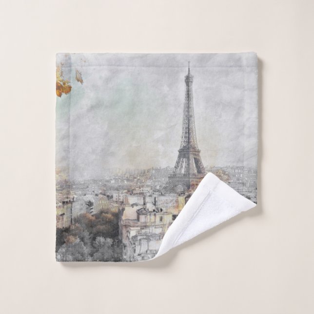 Eiffelturm. Paris, Frankreich Waschlappen (Waschlappen)