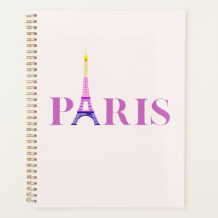 Eiffelturm-Paris-Lebendig und Bunt- Planer