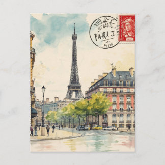 Eiffelturm Paris Postkarte