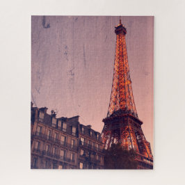 Eiffelturm - Paris Retro Style - 16x20 - 520 Stk.