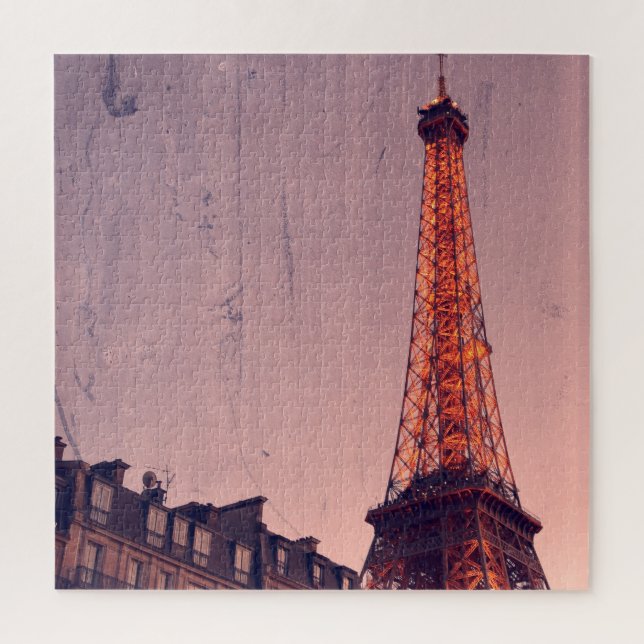 Eiffelturm - Paris Retro Style - 20x20 -676 Stk. (Vertikal)